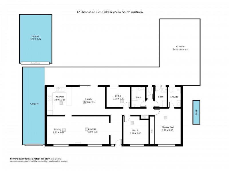 12 Shropshire Close, Old Reynella SA 5161 Floorplan