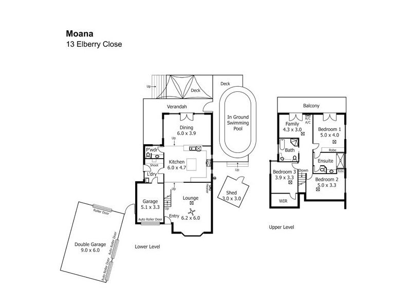 13 Elberry Close, Moana SA 5169 Floorplan