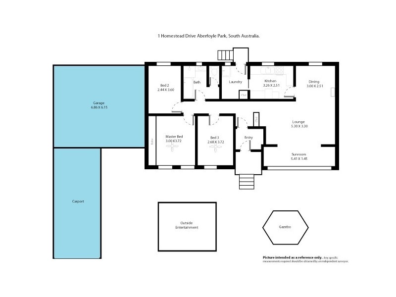 1 Homestead Drive, Aberfoyle Park SA 5159 Floorplan