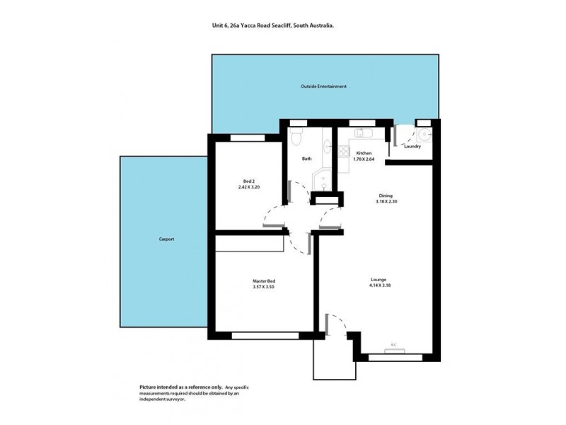 6-26 Yacca Road, Seacliff SA 5049 Floorplan