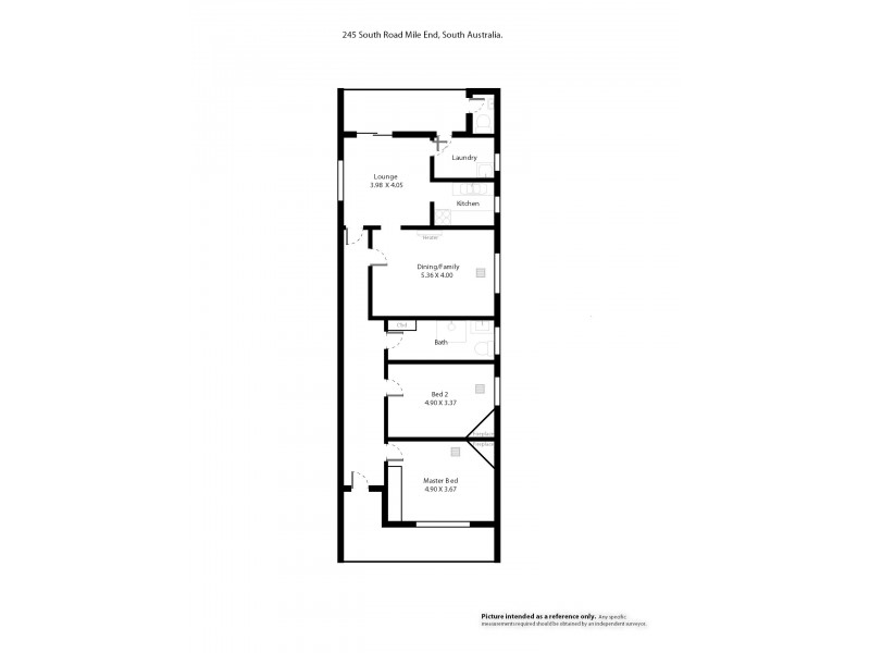 245 South Road, Mile End SA 5031 Floorplan
