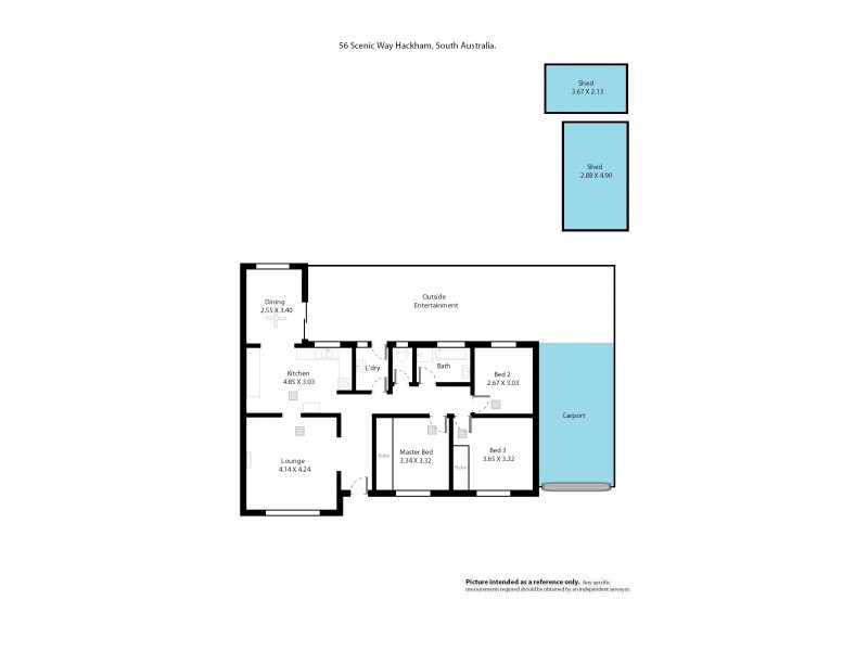 56 Scenic Way, Hackham SA 5163 Floorplan