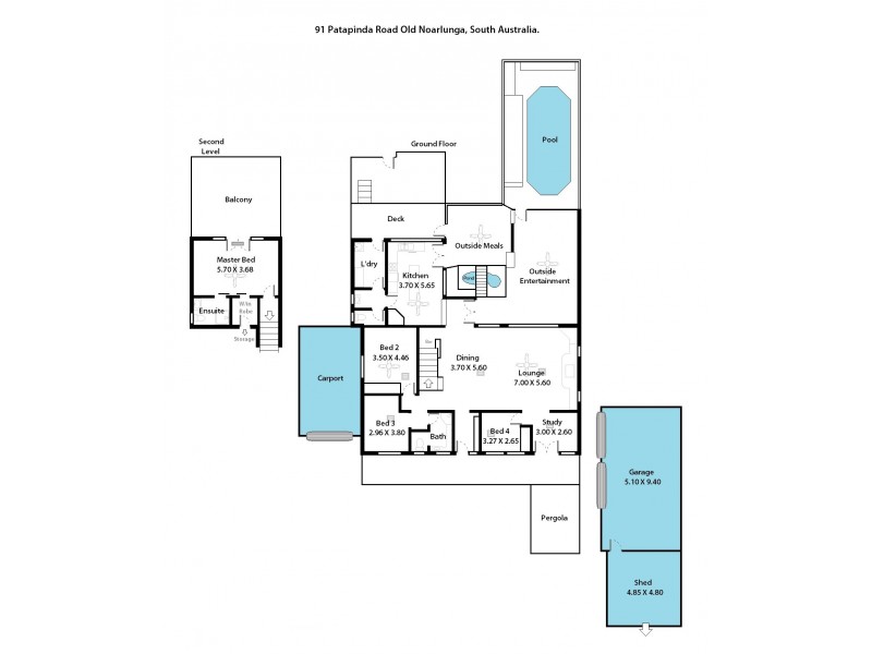 91 Patapinda Road, Old Noarlunga SA 5168 Floorplan