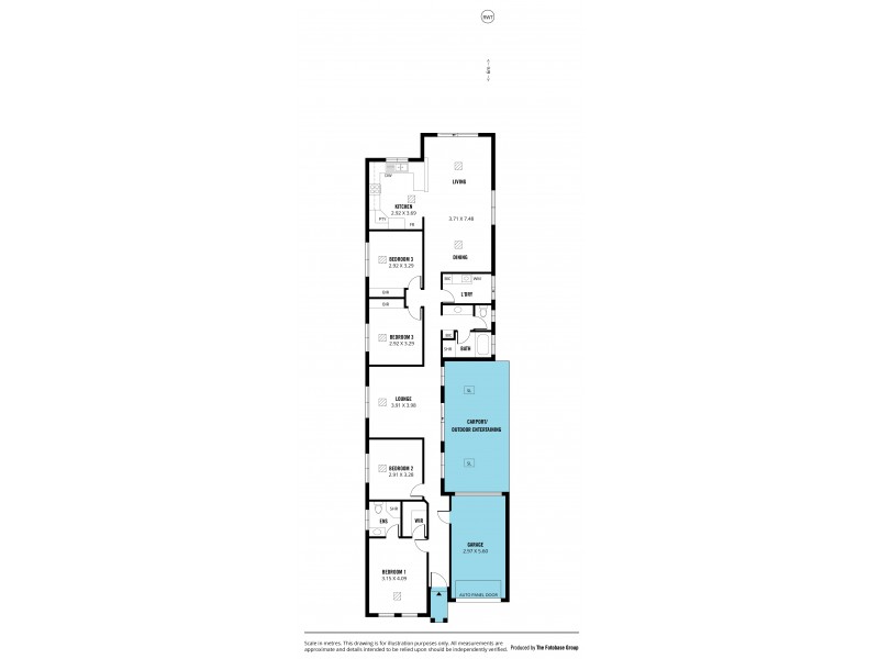 12 Beaumont Street, Clovelly Park SA 5042 Floorplan