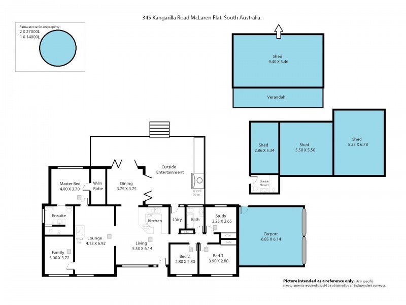 345 Kangarilla Road, Mclaren Flat SA 5171 Floorplan