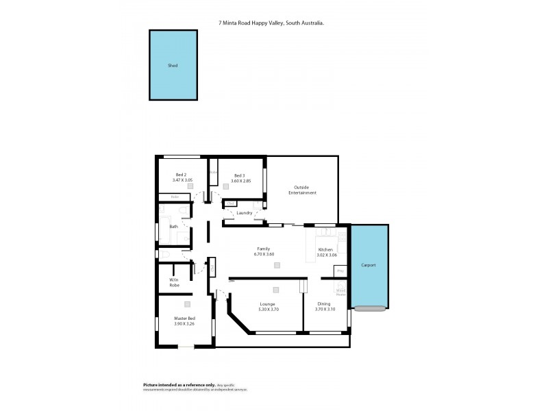7 Minta Road, Happy Valley SA 5159 Floorplan