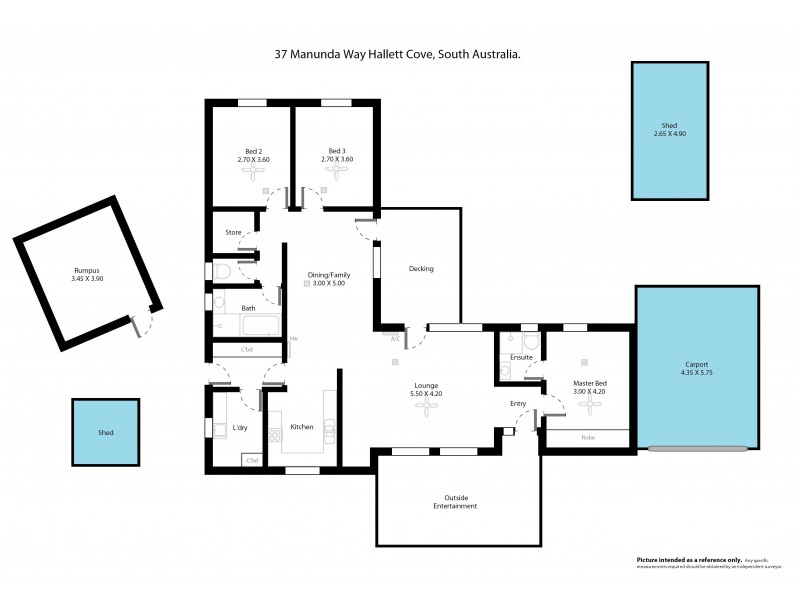 37 Manunda Way, Hallett Cove SA 5158 Floorplan