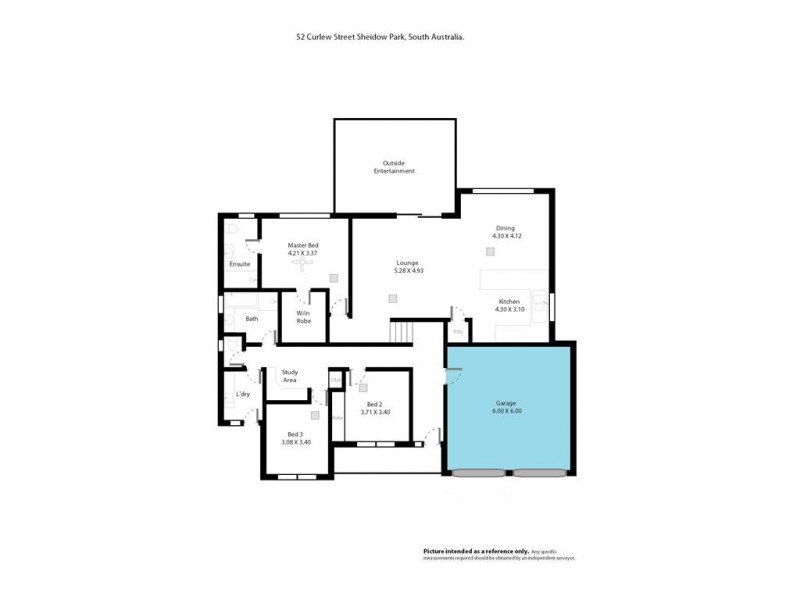 52 CURLEW STREET, Sheidow Park SA 5158 Floorplan