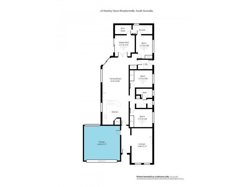 22 Hamley Street, Morphettville SA 5043 Floorplan