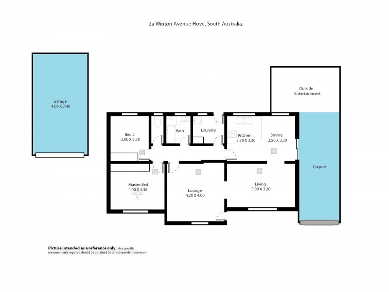 2a Winton Avenue, Hove SA 5048 Floorplan