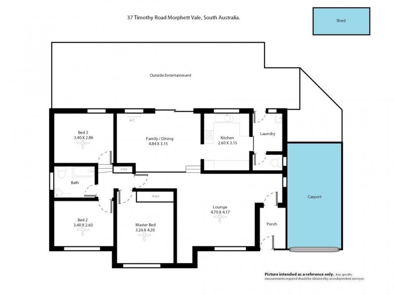 37 Timothy Road, Morphett Vale SA 5162 Floorplan