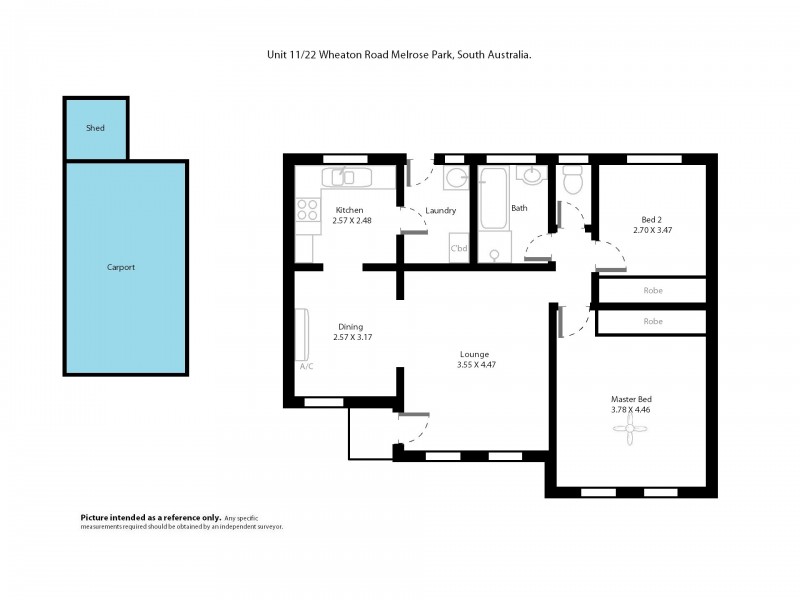 11-22 Wheaton Road, Melrose Park SA 5039 Floorplan