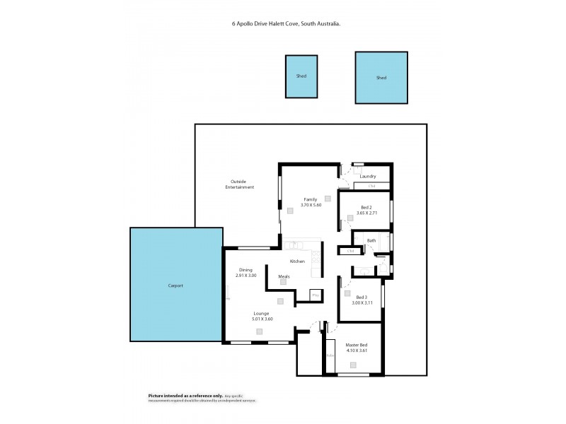 6 Apollo Drive, Hallett Cove SA 5158 Floorplan