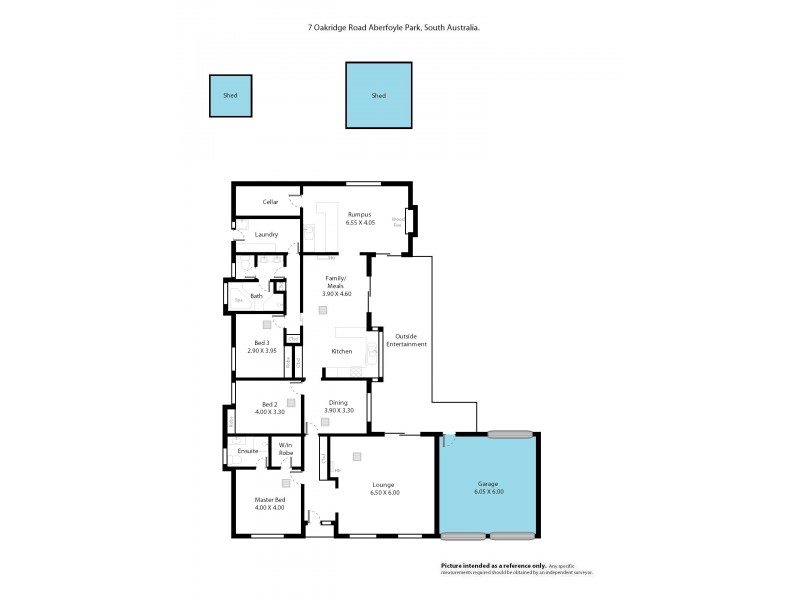 7 Oakridge Road, Aberfoyle Park SA 5159 Floorplan