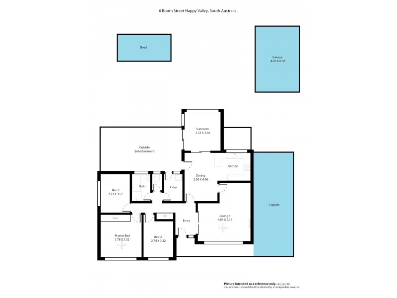 6 Booth Street, Happy Valley SA 5159 Floorplan
