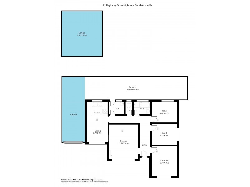 21 Highbury Drive, Highbury SA 5089 Floorplan
