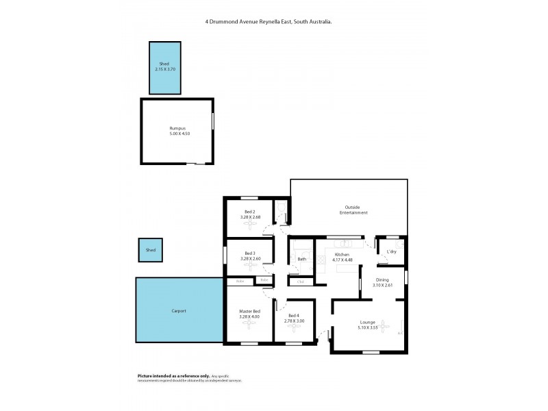 4 Drummond Avenue, Reynella East SA 5161 Floorplan
