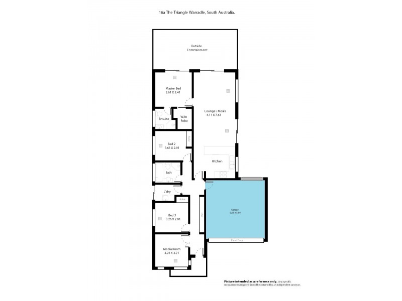 16 and 16A The Triangle, Warradale SA 5046 Floorplan