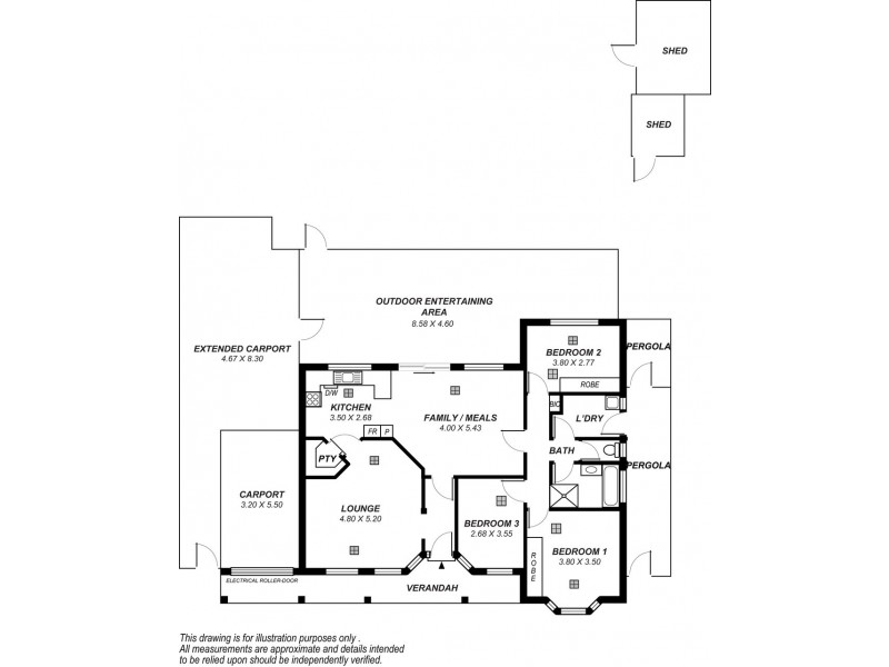 18 Hispano Drive, Woodcroft SA 5162 Floorplan