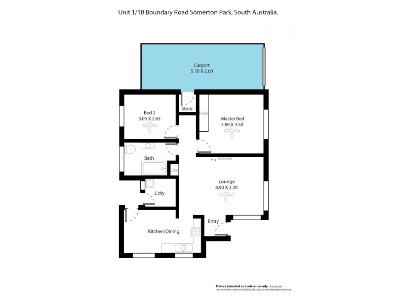1-18 Boundary Road, Somerton Park SA 5044 Floorplan