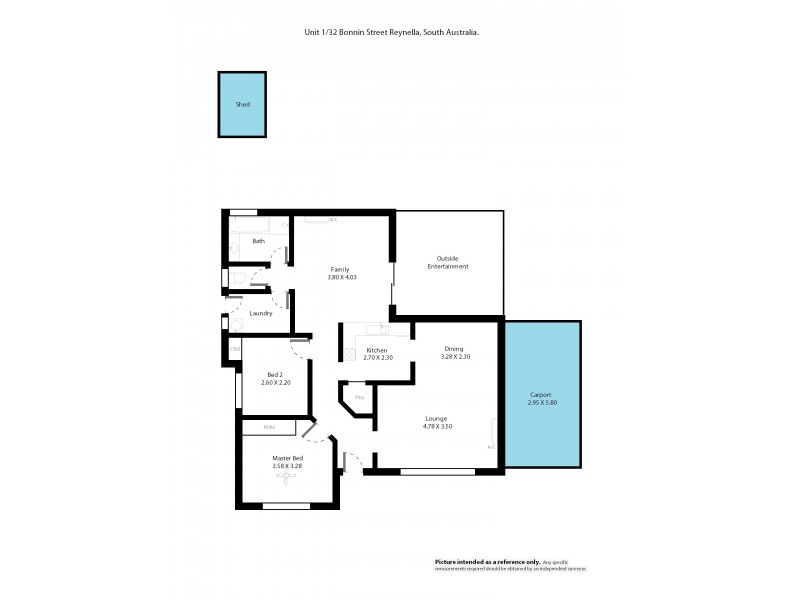 1-32 Bonnin Street, Reynella SA 5161 Floorplan