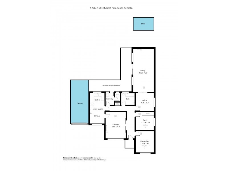 5 Albert Street, Ascot Park SA 5043 Floorplan