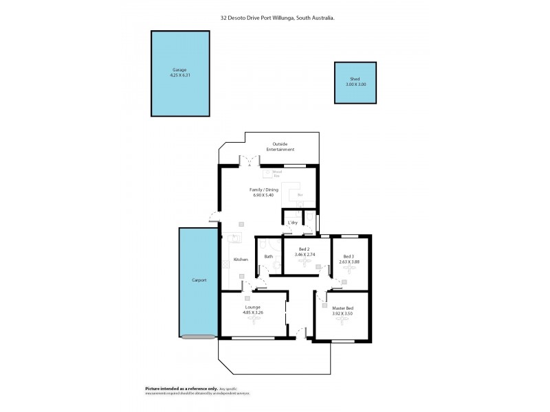 32 Desoto Drive, Port Willunga SA 5173 Floorplan