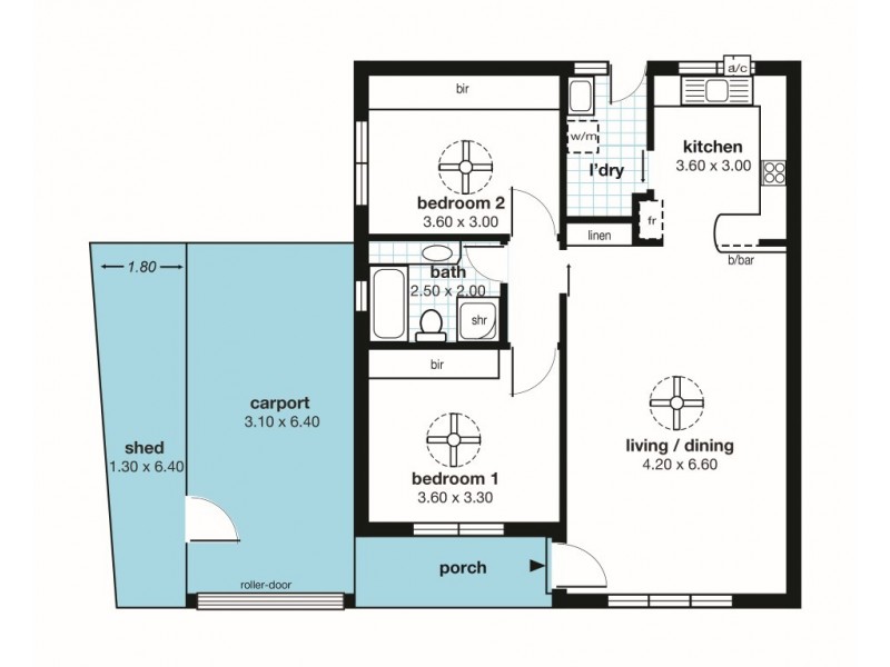 7/4-8 Hall Crescent, Old Noarlunga SA 5168 Floorplan