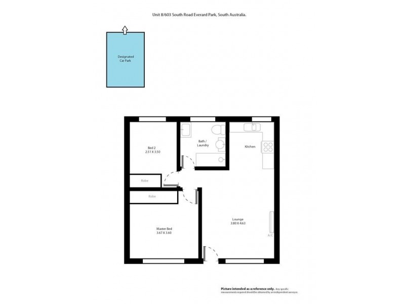 8-603 South Road, Everard Park SA 5035 Floorplan