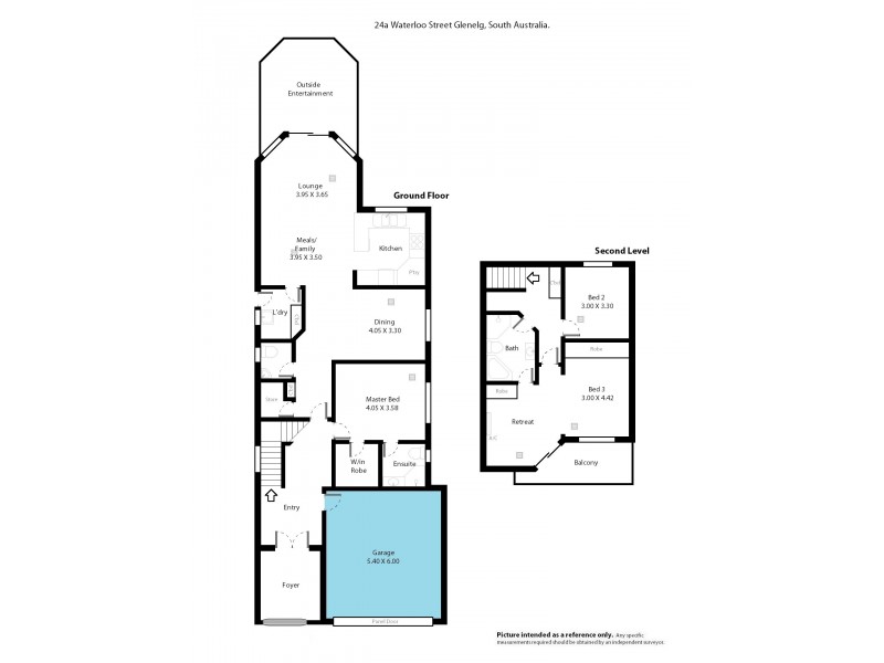 24A Waterloo Street, Glenelg SA 5045 Floorplan