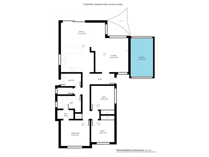 5 Gold Place, Sheidow Park SA 5158 Floorplan