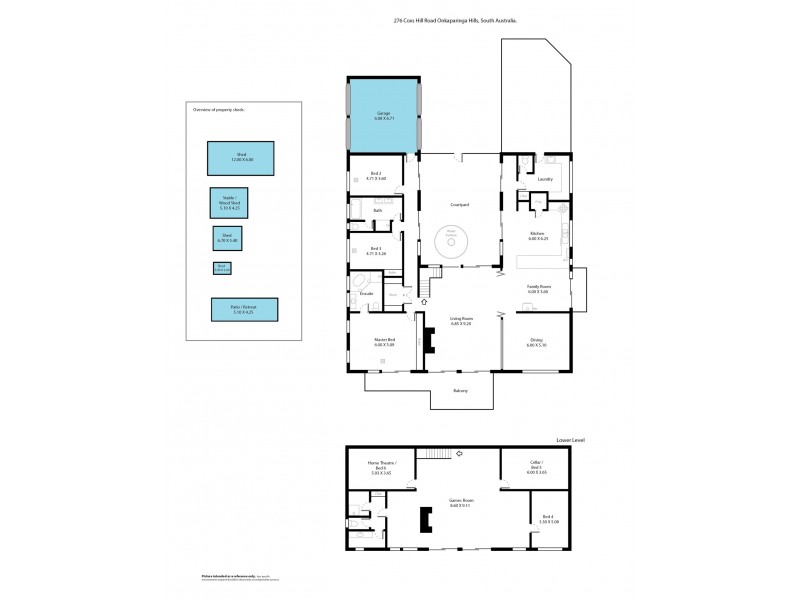 276 Coxs Hill Road, Onkaparinga Hills SA 5163 Floorplan