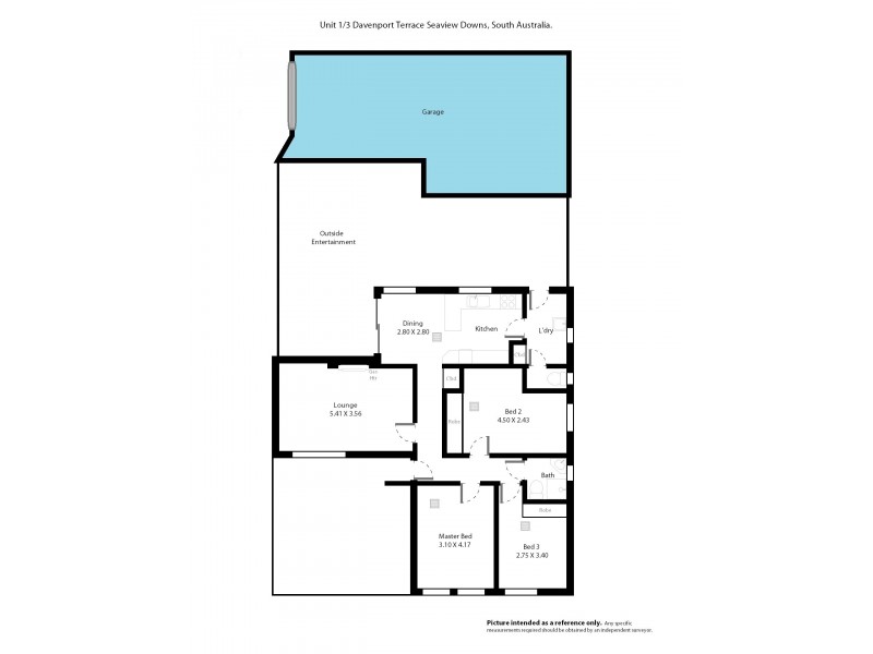 1/3 Davenport Terrace, Seaview Downs SA 5049 Floorplan