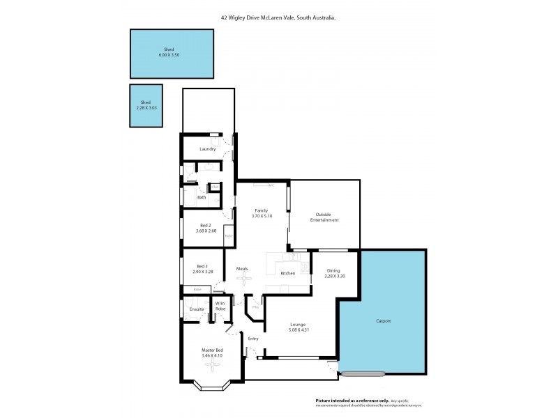 42 Wigley Drive, Mclaren Vale SA 5171 Floorplan