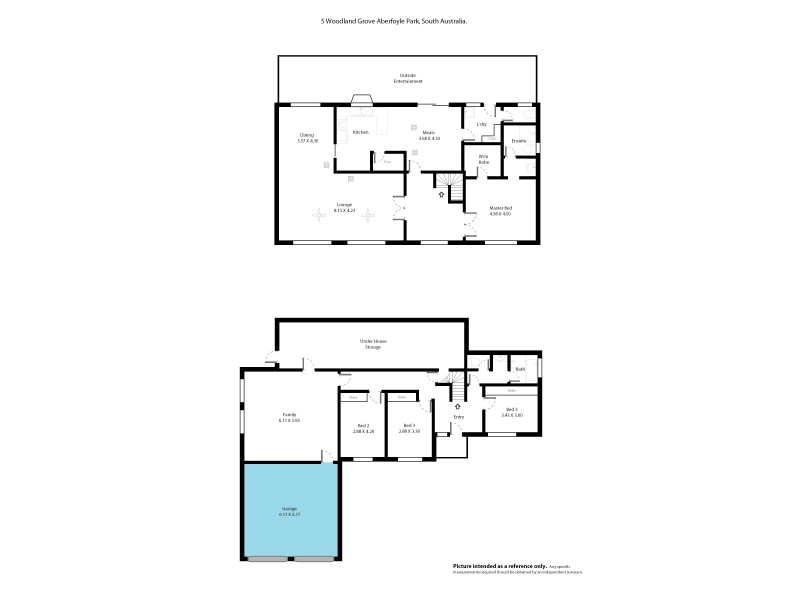 5 Woodland Grove, Aberfoyle Park SA 5159 Floorplan