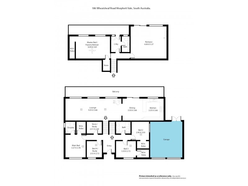 186 Wheatsheaf Road, Morphett Vale SA 5162 Floorplan