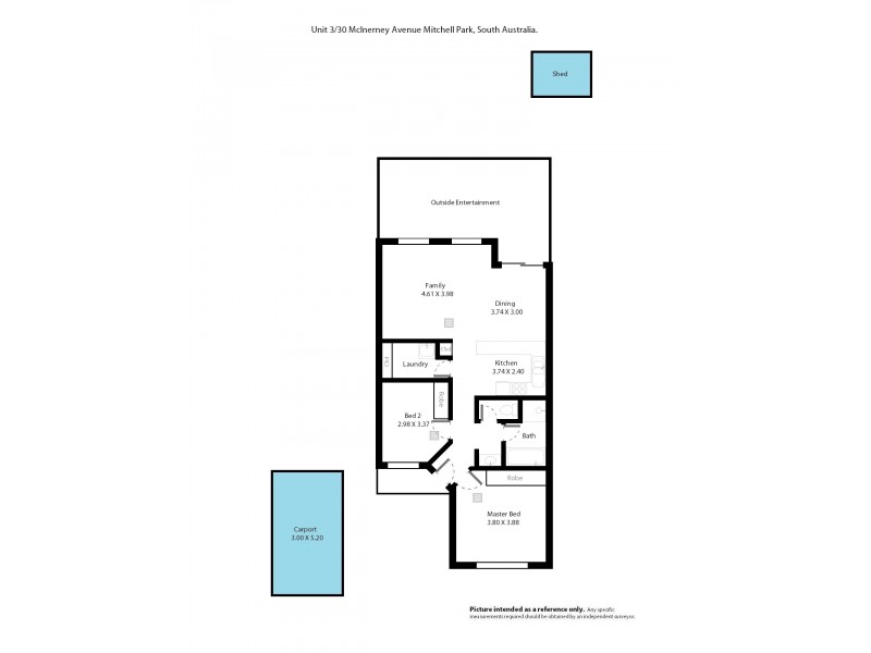 3-30 McInerney Avenue, Mitchell Park SA 5043 Floorplan