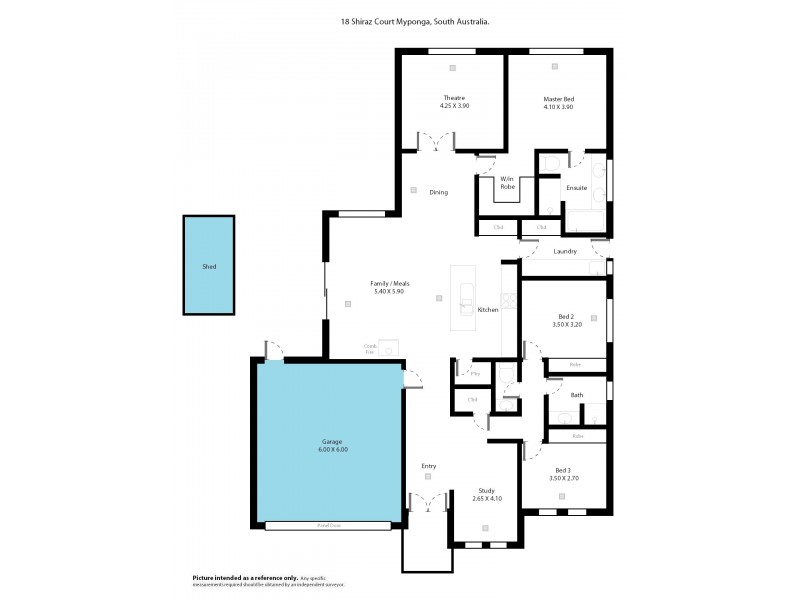 18 Shiraz Court, Myponga SA 5202 Floorplan