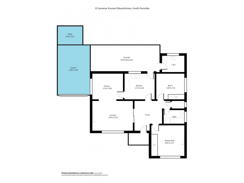 8 Carramar Avenue, Edwardstown SA 5039 Floorplan