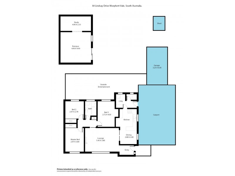 30 Lindsay Drive, Morphett Vale SA 5162 Floorplan