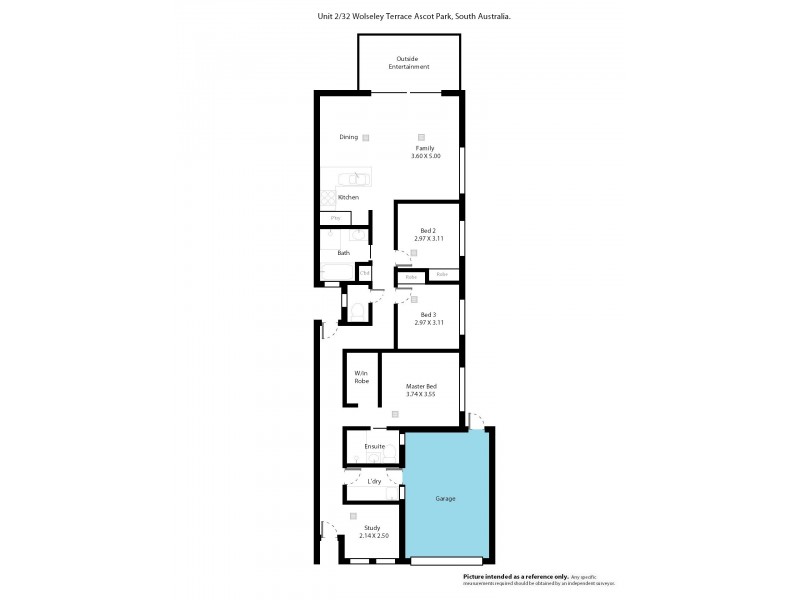 32 Wolseley Terrace, Ascot Park SA 5043 Floorplan