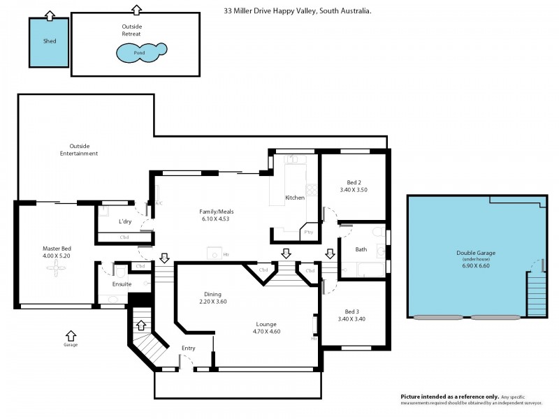 33 Miller Drive, Happy Valley SA 5159 Floorplan