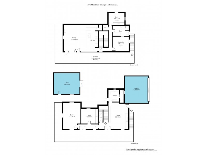 52 Port Road, Port Willunga SA 5173 Floorplan