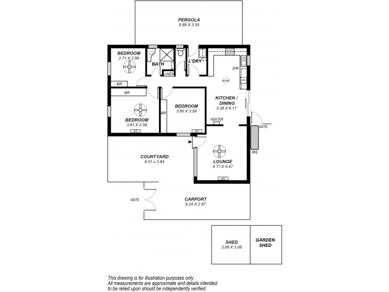 40 Concord Drive, Old Reynella SA 5161 Floorplan
