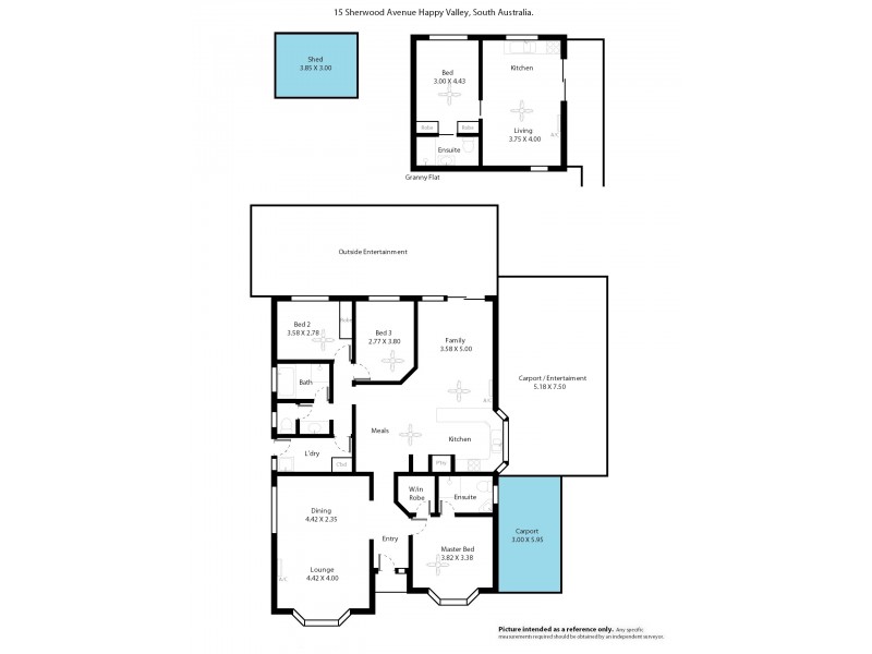 15 Sherwood Avenue, Happy Valley SA 5159 Floorplan