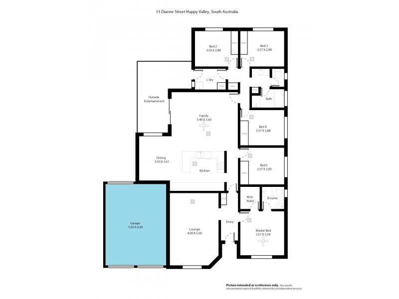 Happy Valley SA 5159 Floorplan