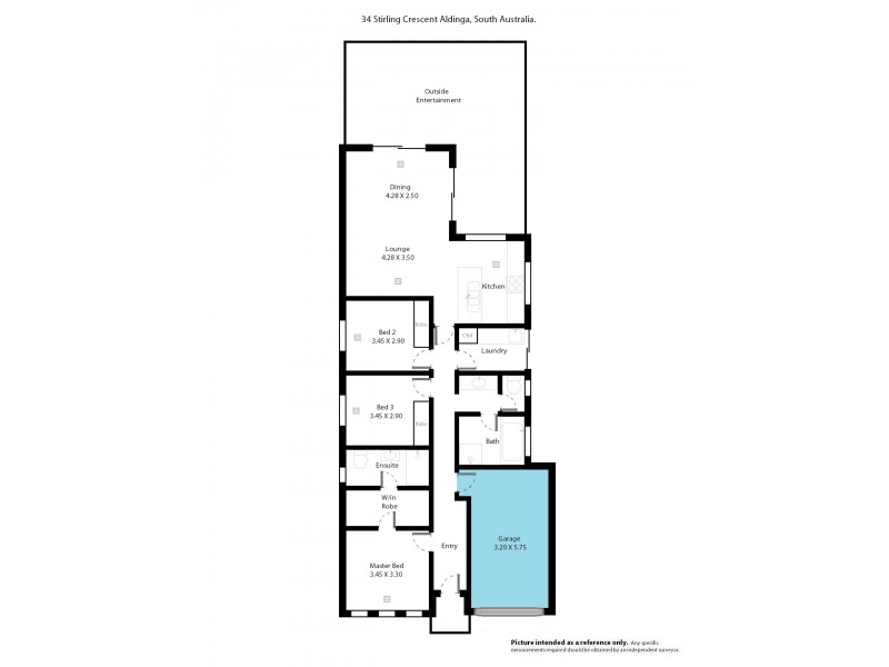 34 and 34A Stirling Crescent, Aldinga Beach SA 5173 Floorplan