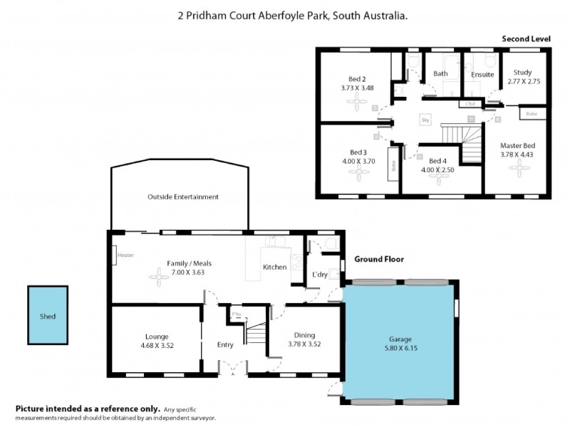 2 Pridham Court, Aberfoyle Park SA 5159 Floorplan