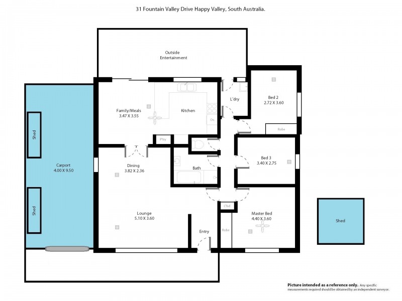 31 Fountain Valley Drive, Happy Valley SA 5159 Floorplan
