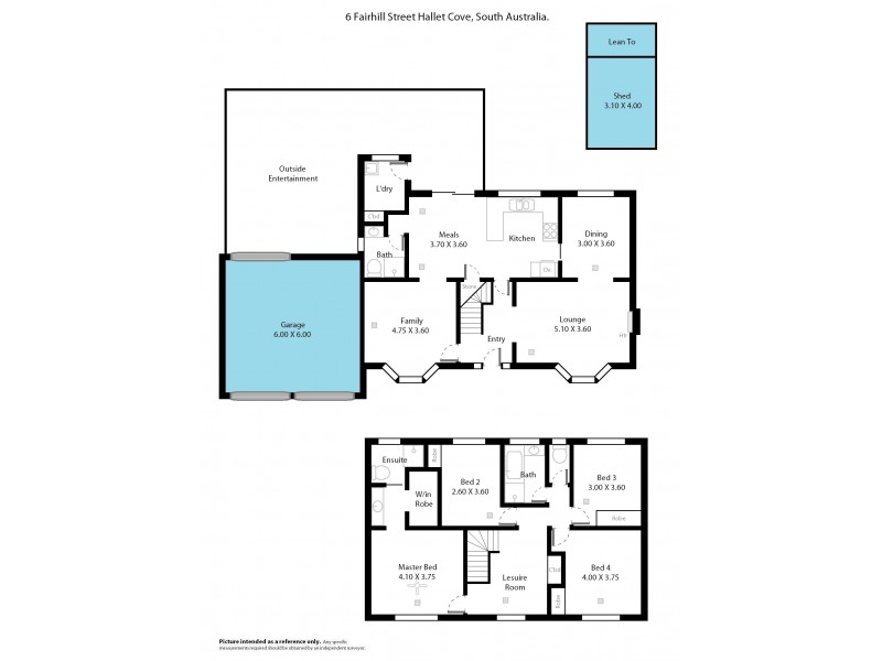 6 Fairhill Street, Hallett Cove SA 5158 Floorplan
